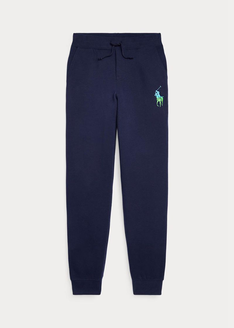 Pantalones Ralph Lauren Niño 6-14 Años Ombre Big Pony De Lana Jogging Bottoms Chile Azul Marino TMRLV-5760